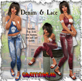 Denim & Lace Outfit