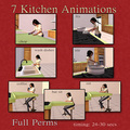 7 kitchen animation pack