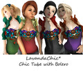 Chic Tube with Bolero